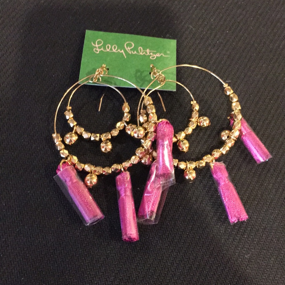 NWT tassel earrings Lilly